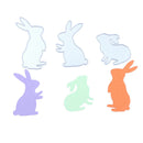 Three Rabbit DIY Metal Embroidery Stencil Scrapbook Craft Cutting Die