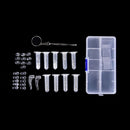 Eyeglass Sun Glasses Nose Pad Optical watch Screwdriver Repair Screws Nut ToolOZ
