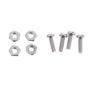 RC 1:10 Metal Rear Spare Tire Rack Wheel Holder for Rock Crawler Axial D90