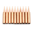 10Pcs/Lot 900M-T-I Soldering Tips Pure Copper Low Temperature Soldering TEUS