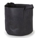 5 Pcs/Lot Grow Bags Aeration Black Non-Woven Fabric Pots with Handles Plant