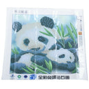 DIY 5D Diamond Painting Embroidery Two Panda Embrace Cross Stitch Tool Set  Q9R8