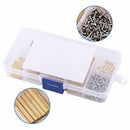 270Pcs M2 3-25mm Male to Female Brass PCB Standoff Screw Nut Assortment AOQ