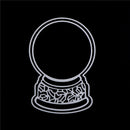 Crystal Ball Metal Cutting Dies Stencils For Scrapbooking DIY Album Card Deco SP