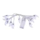 1pc 10 LED Hanging Halloween Decor Ghost LED String Lights Lanterns Lamp