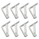 8pcs plastic spring tablecloth clamp