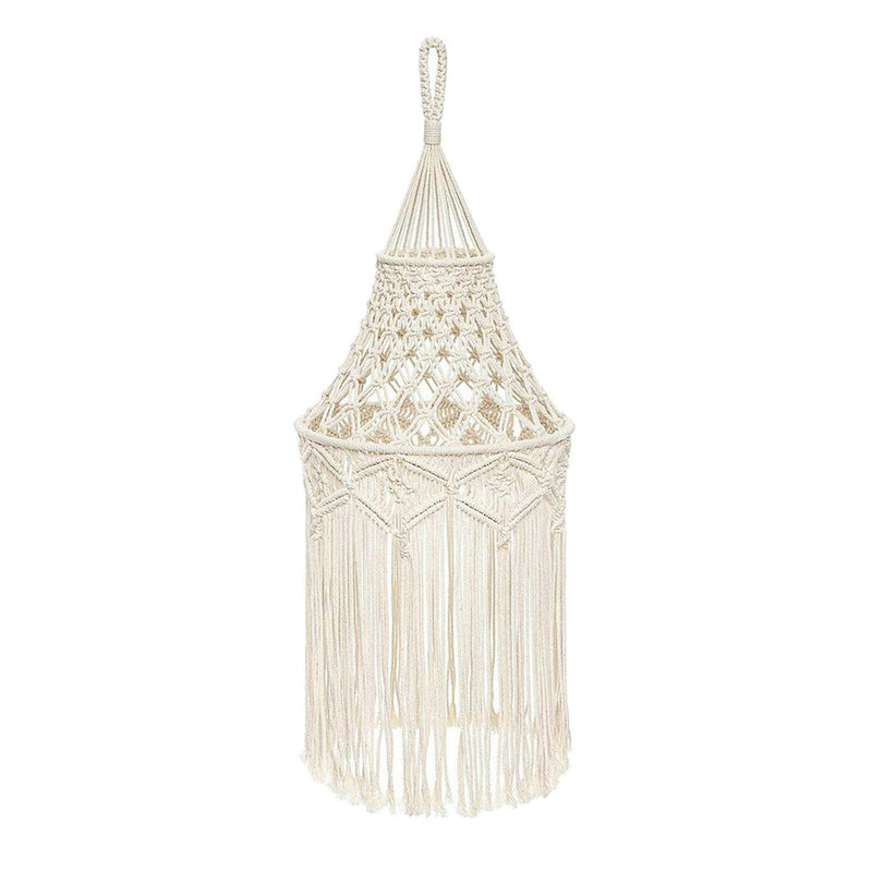 Macrame Lamp Shade Hanging Ceiling Pendants Light Shade Fitting for Chandeliers