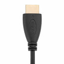 High Speed HDMI to Mini HDMI Cable Extensible Spring Left Curl HDMI Wire