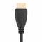 High Speed HDMI to Mini HDMI Cable Extensible Spring Left Curl HDMI Wire
