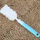 2X Baby Bottle Cleaning Sponge Brush For Glass Milk Bottle Cup Washing Br3C
