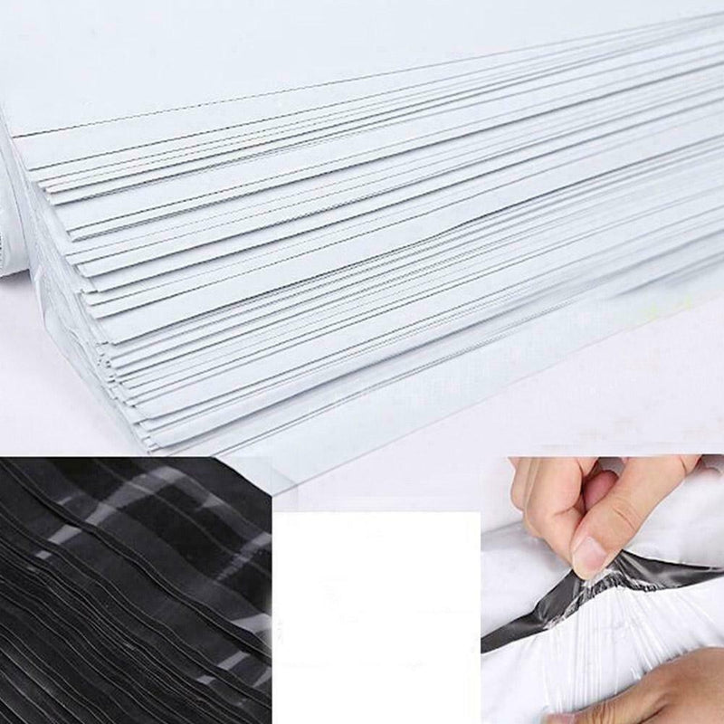 100x Postal Bags Mailers Package  Strong Poly Bag Mailing 14cmx26cm B6M9