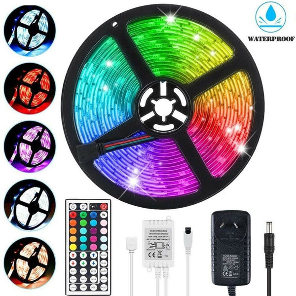 LED Strip Light Flexible Waterproof TV Screen Backlight Lighting Tape (AU) A#S