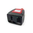 150W Power Inverter DC 12V to AC 220V Car Outlet Voltage Adapter (USB 2.1A) A