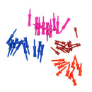 160Pcs Mixed Colors 4-size Plastic Step  Golf Tees Training Accessories