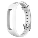 Silicone Watch Band Strap for Huawei Honor Band 4 Running Version (White) A