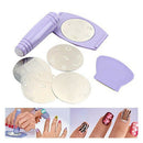 DIY Manicure 1 Set Salon Express Nail Art Polish Stencil Stamping