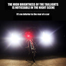 Bicycle Headlight Tail Lamp Set MTB Headlamp Rear Light Cycling Equipment