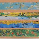 Van Gogh Inspired Washi Masking Tape Set of 8 Rolls + 90 pcs Planner Sticke