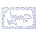 2pcs Metal Cutting Die Stencil for DIY Special Day Scrapbooking Album Craft