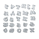 Alphabet Letter A-Z Metal Cutting Dies Stencil DIY Scrapbooking Paper Craft