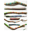 100x Wood Branch Rod Driftwood Wooden Shaped Ornaments Wood Woodworking