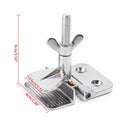One Pair Zinc Alloy Butterfly Hinge Clamps DIY Fixing Screen Tool Clip Hardware