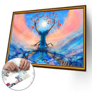 1000pcs DIY Fantastic Moon Tree Falls Puzzle Educational Assembling Toys