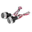 2pcs Motorcycle Handlebar End 12V LED Turn Signal Lamps Side Marker Lights