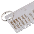 Metal Sheet Thickness Gauge Welding Gage Soldering Inspection Tools Welder  N Tw