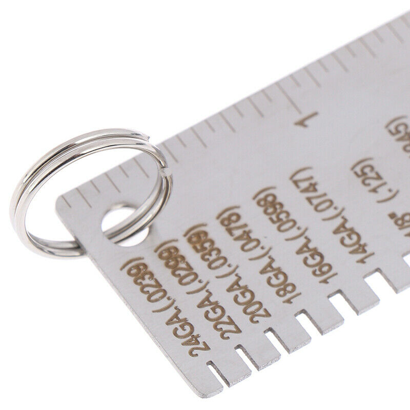 Metal Sheet Thickness Gauge Welding Gage Soldering Inspection Tools Welder  N Tw