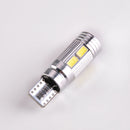 2x T10 501 194 W5W 5630 LED 10 SMD CANBUS ERROR FREE Car Side Wedge Light Lamp
