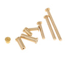Golf Brass Plug Weights for Steel Wood Steel Iron Shafts 2,4,6,8g 8pcs/pack
