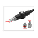 Universal 1 Pair Folding Motorcycle Side Rearview Mirror 8mm 10mm High Quality