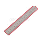 5x Double Side Stainless Steel Measuring Straight Ruler Scale Tool 6Inch 15cm