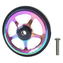 2 Pieces Folding Bike Easy Wheel 6CM Transporting Easy Wheel For Brompton