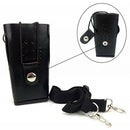 2x Hard PU Leather Carrying