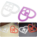 Heart Cutting Die Stencil Embossing Scrapbook Craft DIY Photo Paper Card