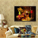 5D DIY Full Drill Diamond Painting Abundant Dinner Cross Stitch Embroidery