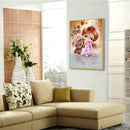 Child Diamond Painting 5D DIY Full Round Drill Mosaic Rhinestones (XF055) A