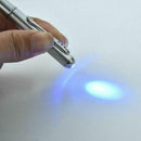 Magic UV Pens Invisible Ink Marker Pen Security Secret & UV LED Light For Gifts