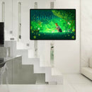 1000pcs DIY Paper Jigsaw Girl in the Woods Puzzle Educational Picture Toys