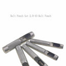 9PCS Multi-Function Belt Punching Set 2.0-10 Belt Punching Chrome Vanadium VPV