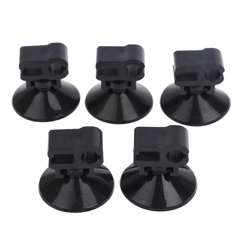 5pcs Aquarium Suction Cup Clip Oxygen Tube Buckle Fish Tank Wire Aquarium Su Ew