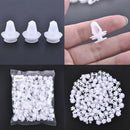 100Pcs/Pack White Car Door Panel Trim Push Pin Rivet Clip Fastener Retainer AU