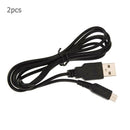 2pcs 1.2m/ 3.9ft USB Charging Power Cable Charger Cord for 3DS DSi NDSI