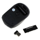 2.4GHz Wireless Optical Mouse USB 2.0 Receiver 6Button 1800dpi for PC Green