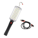Handheld 34 LED Flashlight  Work Light Rechargeable Torch Lamp USB