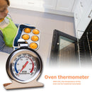 Stainless Steel Dial Oven Kitchen Thermometer Food Meat Cooking Termometer A