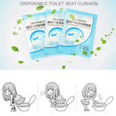 10pcs Disposable Clean Toilet Seat Covers Flushable Camping Festival Travel Aid#