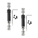 2x Aluminum Universal Drive Shaft for WLTOYS 12428 12423 Upgrade Parts